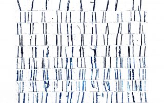 Code 15x11 IVa, Monotype Collage 2020, 50x40cm, Emmanuel MONZIES